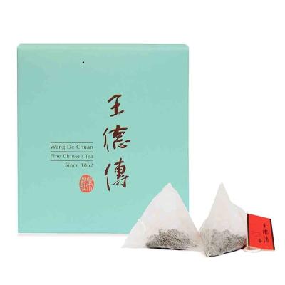 China Taiwan Alishan Oolong tea bags, whole leaf tea bags, 10 pcs pyramid triangle tea bags oolong bagged for sale