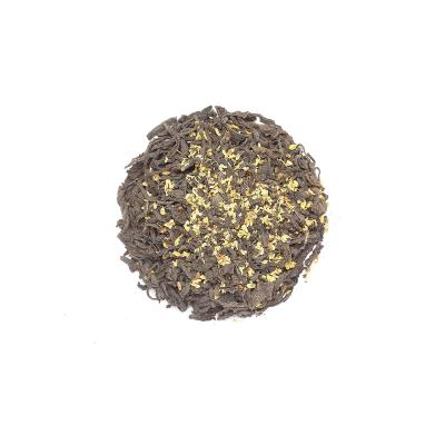 China High Quality Loose Tea Flavor Herbal Tea Slimming Ripe Flower Pu'er Tea Made with Non-Toxic 100% Loose Leaves Osmanthus Puer from Taiwan for sale