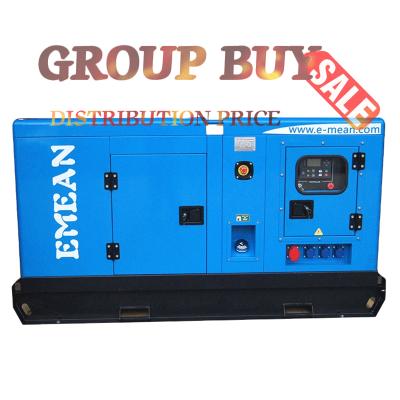 China Good Performance Silent Power 16kva 25kva 30kva 50kva 70kva Diesel Generator GFS-30 for sale