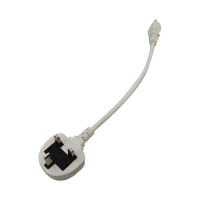 China Hot Selling ToKT-8039 Home Appliance UK Approved 3Ft UK 3 Pin Plug To Iec C13 Female Connector Computer AC Power Cord for sale