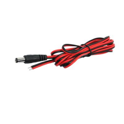 China Consumer Electronics Wholesale Price High Quality Black Red White PVC And DC Power Supply Copper Material Cable for sale