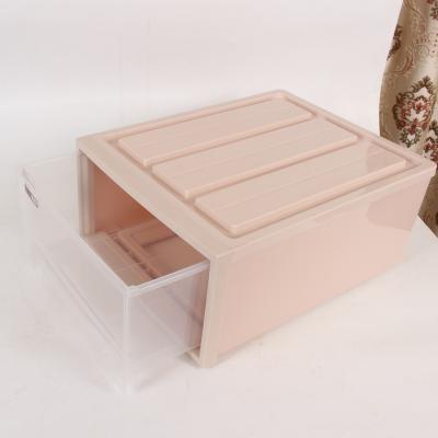 China A4 Folder Plastic Drawers PP Material Sustainable Stacking Tooling Drawer Desk for sale