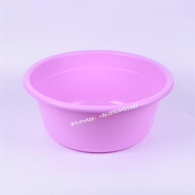 China Multi-Functional Hand Washable Round Foot Hair Plastic Baby Basin Basin for sale