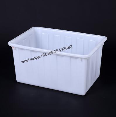 China Stackable Durable Plastic Solid Box Packaging Box Bread Crate for sale