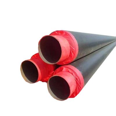 China Barrier post/water stainless steel tube hot water construction/heat pipe with thermal anticorrosive insulate pre-insulated nz coated for sale