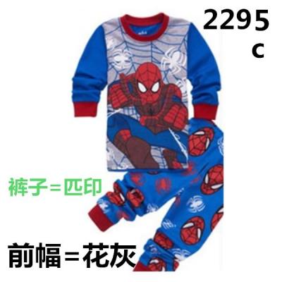 China QUICK DRY Kids Pajamas Sets Cool Set Autumn Long Sleeve Spiderman Sleepwear Boys Spring Pajamas for sale