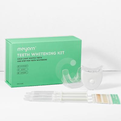 China For Home Use Teeth Whitening Kits With LED Light Home Use Dental Whitening Device IPX7 Waterproof - CE Food Grade BPA Free Peroxide No for sale