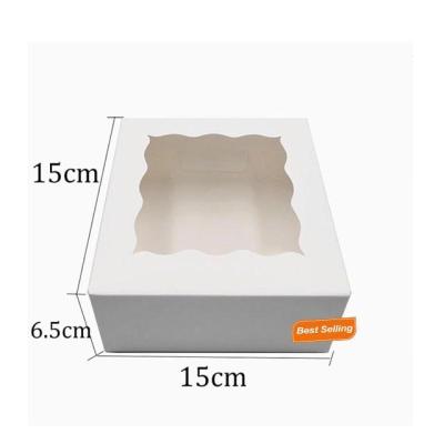 China Disposable Cake Dessert Hot Selling Box Disposable Cake Gife Boxes For Food Packaging Shop Supermarket Daily Use for sale