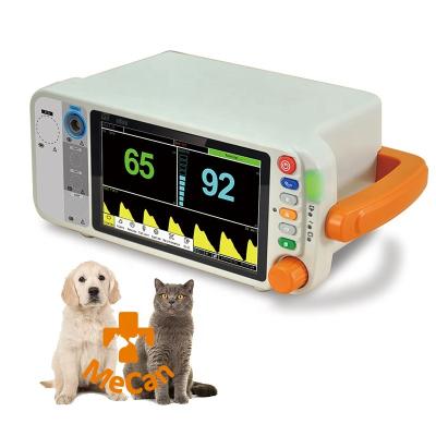 China Portable Handheld Veterinary Animal Monitor Vital Signs Multiparametro Monitor Price Portatil Multiparameter Veterinary Care Anesthesia For Veterinarian for sale