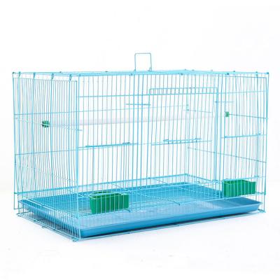 China 2021 Breathable Small Pet Product Large Breeding Birdcage Wholesale Folding Birds Selling Wire Bird Cages for sale