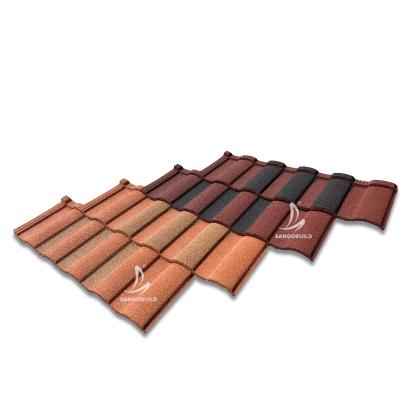 China Promotion Low Price Modern Lightweight Corrugated Sheet Zambia Color Stone Coated Roofing Tiles Roman Roof Tiles for sale