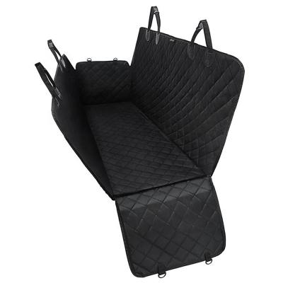 China Durable Oxford Material Waterproof Foldable Dog Car Pet Seat Cover for sale