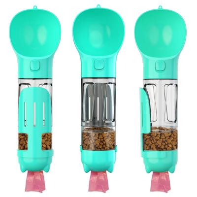 China Non-automatic Leak Proof Portable Dog Travel Water Bottle With Poop Shovel for sale