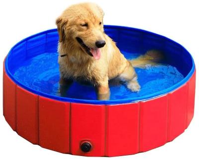 China Viable Collapsible Collapsible Dog Pet Bath Pool PVC Dog Tub Puppy Shower Dog Bathing Tub for sale