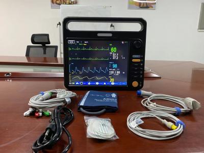 중국 의학적 ECG 휴대용 환자 모니터 다중 파라 판매용