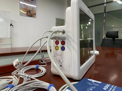 China ICU Médico Multi Parâmetro Monitor do Paciente 15 polegadas com touch screen à venda