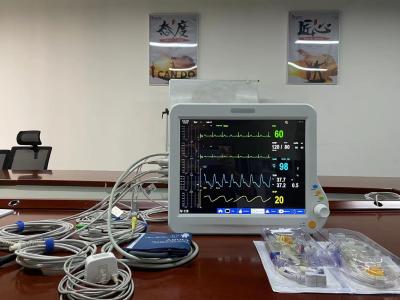 China Monitor de doentes modular de múltiplos parâmetros Médico de 15