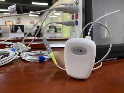 中国 CO2 サイドストリーム カプノグラフィー モニター プラグプレイ プラスチック素材 販売のため