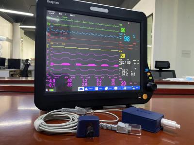 中国 心臓麻酔ICUのための15 TFT LCDスクリーンの多変数忍耐強いモニター 販売のため