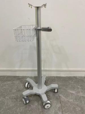 Chine Chariot en aluminium à moniteur patient de Matieral d'aviation vétérinaire avec les roues silencieuses de 3 pouces à vendre