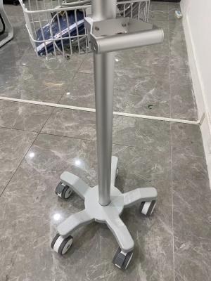 Chine Chariot en aluminium à moniteur patient de Matieral d'aviation d'ICU avec les roues silencieuses de 3 pouces à vendre