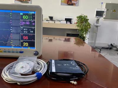 China Off White Color Portable Vital Signs Monitor With ECG SPO2 NIBP And Temp Measurement zu verkaufen