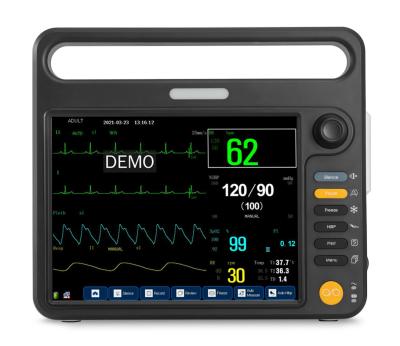 Cina 12Monitor portatili da 1 pollice per pazienti cardiaci compatibili con HL7, funzioni di usb, monitoraggio dei sintomi vitali in vendita