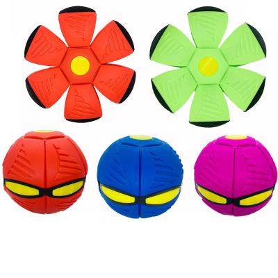 China 2022 New Parent-child Use Flat UFO Throw Disc Outdoor Game Toy in Flying Saucer Daily Ball Toys for sale