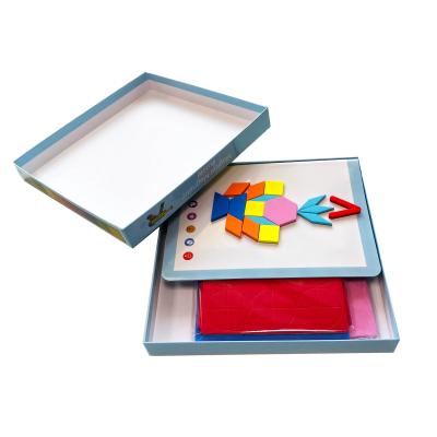 China Magnetic Study Jigsaw Puzzle Magnet Game Fridge Magnet Puzzle Toy for sale