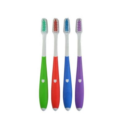 China New Design Four Color Set Child Disposable Toothbrush With Blister for sale