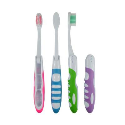 China Collapsible Bulk Folding Travel Portable Toothbrush for sale