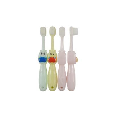 China Disposable Duck Attractive Design Nano Handle Toothbrush For Kids for sale