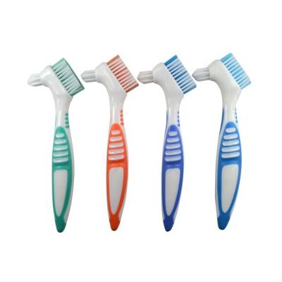 China Disposable Custom Denture Toothbrush With Blister Card For Teeth Cleaning for sale