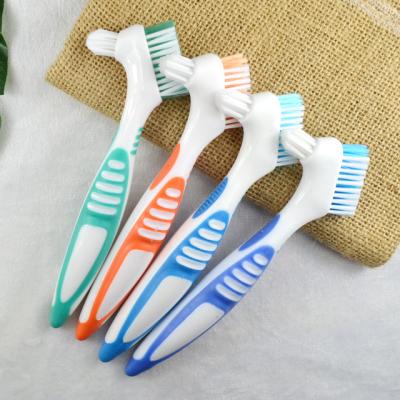 China Disposable Denture Oral Hygiene Tooth Brush Denture Cleaning for sale