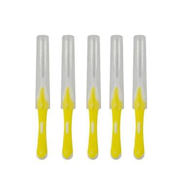 China PP+TPR Oral Clean Interdental Brush Cheap Toothbrush for sale