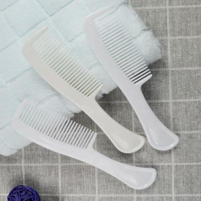 China Travel white color plastic comb for hair for sale