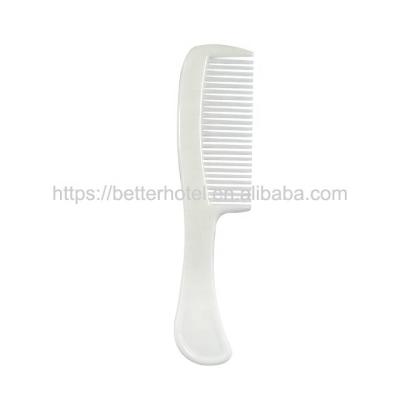 China cheap travel white plastic comb for travel for sale