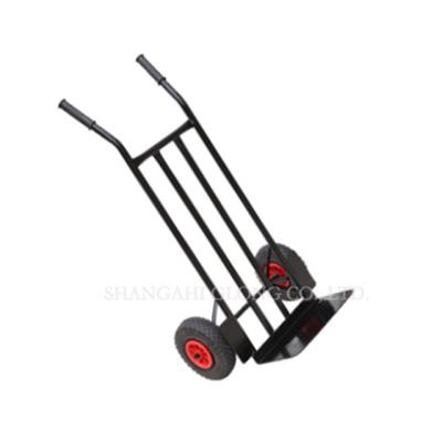 China Industrial Heavy Duty Two Wheels Air Truck And Bag Steel Hand Trolley 200 Kg Hand Trolley Max Load for sale