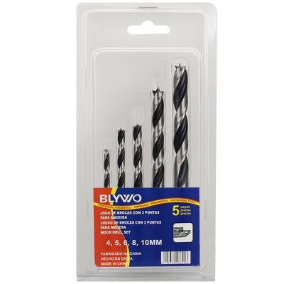 China 5PCS Wooden Wood Drill Bit Set for sale