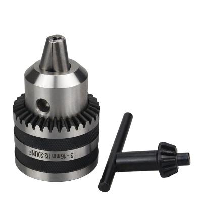 China Steel Machinery - Spare Parts With Head Type 3 - 16mm Drill 1/2-20UNF Chuck for sale