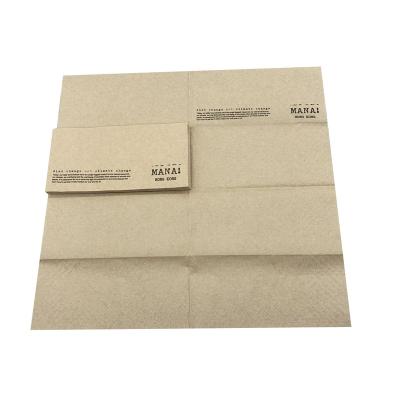 China Printed kraft paper 1ply 2ply 3ply printed lunch paper napkin and paper napkins for sale