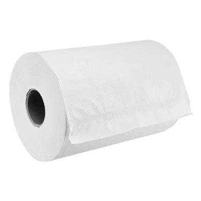 China Cheap Recycled Pulp OEM ODM 1ply Absorbent Recycle Hardwound Roll Paper Towel for sale