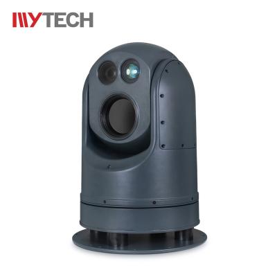 China 2021new NIGHT VISION MYTECH 2021new long triple lens ranger aser boat PTZ camera for marine for sale