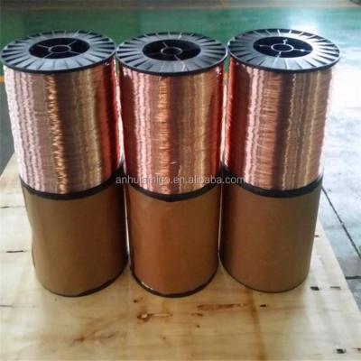 China Splicing Coil Nails 0.6mm-0.8mm Copper Coated Wooden Pallet Nails Welding Wire for sale