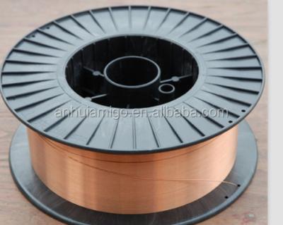 China Carbon Steel MIG WELD WIRE CLASS: AWS A 5.18 Type: ER70S-6 Diameter: 1.0mm & 1mm plastic spool: 15kg for sale