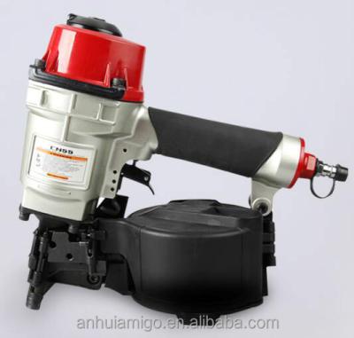 China Max Design CN55 Air Nailer Gun For Strong 2.1-2.3mm Coil Nails for sale