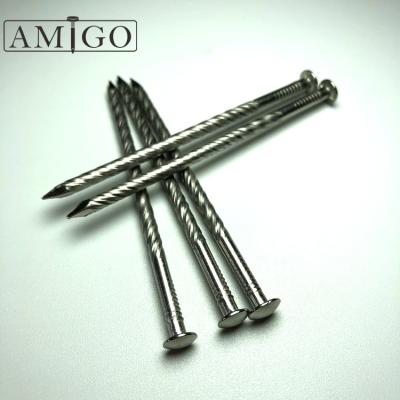 China STS304 Cap STAINLESS STEEL LOOSE NAILS AROUND SCREW FULL HEAD LEG for sale