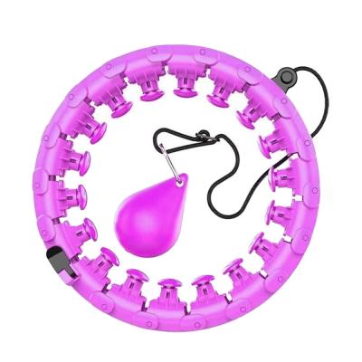 China Plastic Weighted Smart Polynesian Dance Body Exercise Ring Hoops For Adults Indoor for sale