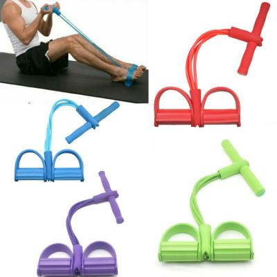 China Home Use Equipment Workout Bands Fitness Resistance Bands Sport Pedal Elastic Foot Pull Rope for sale