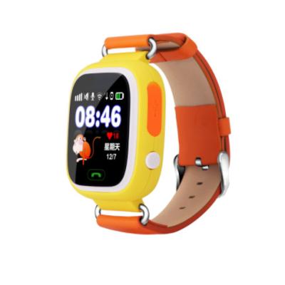 China Ios and Android kids cell phone watch smart watch phone Q90 kids gsm sps tracker watch for sale